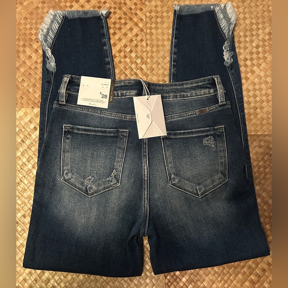 KanCan Cropped Skinny, NWT, sz 28